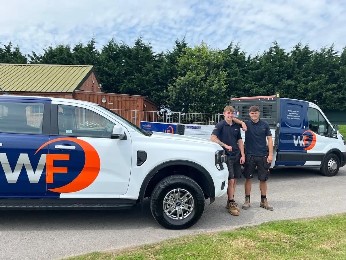 Western Fuels team and delivery vehicles